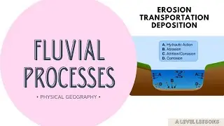 Fluvial Processes of Erosion, Transportation, Deposition made EASY | A Level Geography (2024)