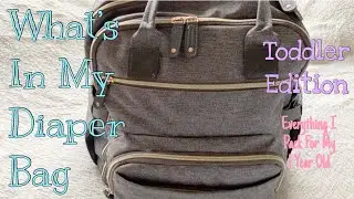 WHAT’S IN MY DIAPER BAG - Toddler Edition // Everything I Pack For My 1 Year Old