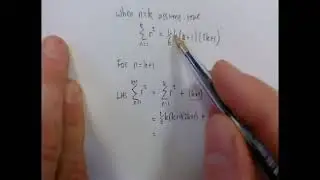Proof by induction - a first example