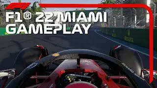 FIRST F1 22 Gameplay at MIAMI | F1 22