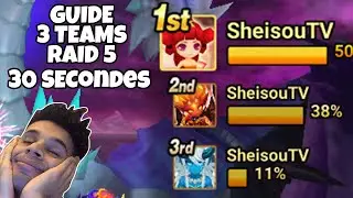 Guide pour auto-farm RAID 5 SOLO en 30sec ! Runes, explications et alternatives ! [Summoners War]
