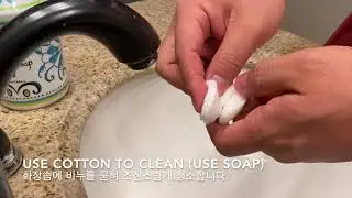 How to clean iPhone leather case 아이폰 가죽 케이스 청소법