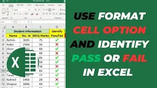 How to Identify Pass or Fail in Excel 💥