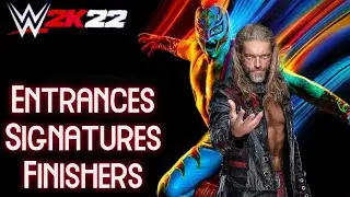 WWE 2K22 Entrances/Signatures/Finishers: Edge