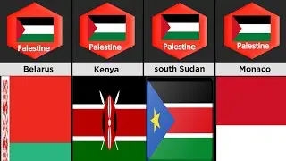 Countries that love Palestine 🇵🇸