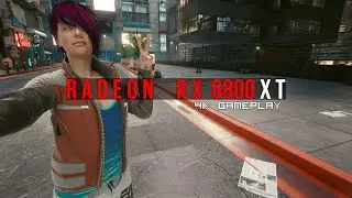 Cyberpunk 2077 / SAPPHIRE NITRO+ AMD Radeon RX 6800 XT SE / 4K Ultra Settings + FidelityFX CAS + RIS