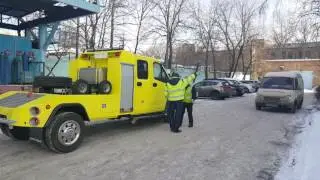 От первого лица. Эвакуатор Газон NEXT с установкой Jerr Dan