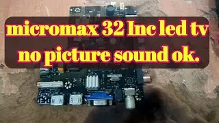 micromax 32 Inc led tv no picture