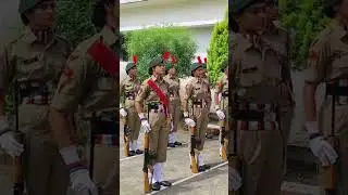 NCC Guard of Honour Practice