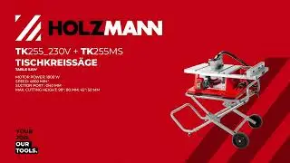 Holzmann TK 255 230V pöytäsaha