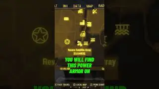 When developers hide power armor on the craziest places in Fallout 4 #fallout4 #fallout4gameplay