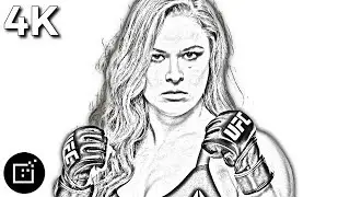 UFC 3 4K Xbox One X Gameplay | Rousey vs. Holm | Enhanced Graphics & Resolution