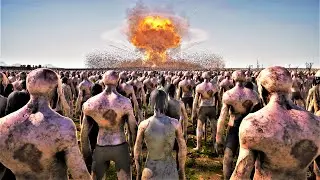 ☢️ TACTICAL NUKE vs 3 MILLION ZOMBIES - Ultimate Epic Battle Simulator 2 | UEBS 2