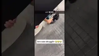 Bro Was Struggling 😭 