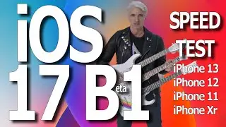iOS 17 Beta 1 Speed Test