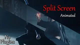 Animated Split Screen Transition in Filmora X