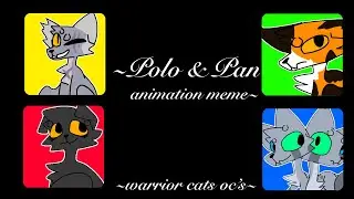 Polo & Pan [warriorcats oc’s animation meme] Flipaclip