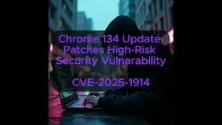 Chrome 134 Update Patches High-Risk Security Vulnerability - CVE-2025-1914