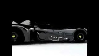 Tim Burton's Batmobile 3D Model Maya Class Project