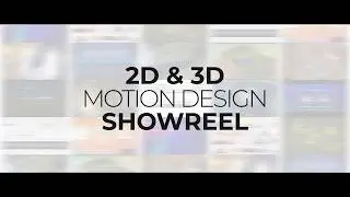 2D & 3D Motion Design Showreel | Matt Hawker