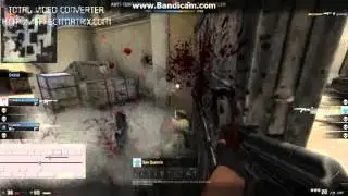 CS:GO Dust2 Silver elo Smoke Clutch