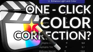 Final Cut Pro's New Enhance Light & Color with Machine Learning!