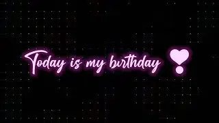 I created something for my Birthday | Birthday wish motion graphics | Alight motion preset xml file