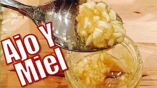 Los BENEFICIOS del AJO Y MIEL en ayunas