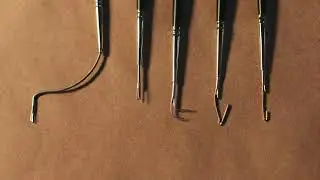 5-piece Rigging Tool Set - Miniature Fingers for Ship Modelers!