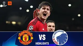 Manchester United vs FC Copenhagen | 1-0 | UEFA Champions League Highlights | LiveScore