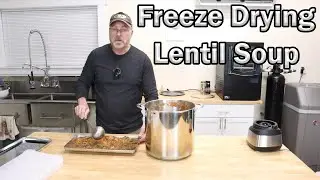 Watch As Lentil Soup Gets Transformed In The Cube Freeze Dryer!