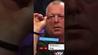 ⚡️ FLASHBACK ⚡️ Mervyn King BEATS Gary Anderson in Blackpool! #darts #sport #mervynking