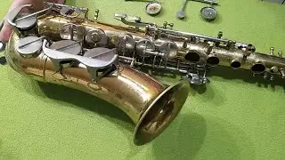 Saxophone Repair - How To Install Neoprene Pads
