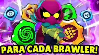 A MELHOR BUILD PARA TODOS OS 82 BRAWLERS do BRAWL STARS! TIER LIST DE BUILDS!
