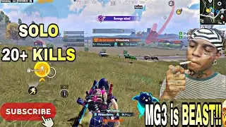Who Gave Me This MG3? It’s ILLEGAL! 🚫💀 PUBG Mobile
