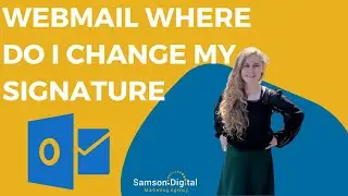 Webmail - Where do I change/Create my email signature