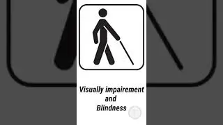 Four Terms Used To Describe - Levels of Visually challenged people