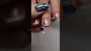 this nail transformation 💯😮‍💨 💅🏻✨ #nails #nailsathome #beforeandafter #transformation #nailart