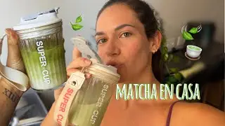 matcha en casa por primera vez🍃