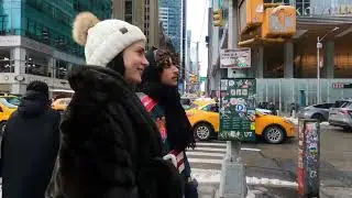Walking from Grand Central Station to Times Square 4K #manhattan #4k #newyork