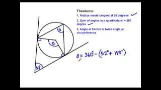 Circle Theorem Questions  3 |C#XC CSEC GCSE NCERT CBSE | Click on SUBSCRIBE button!