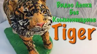 Тигр Видео Лепка