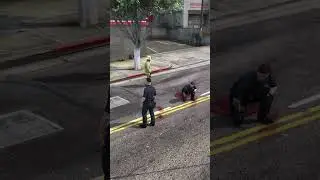 Вот что бывает за перестрелку с полицией #code6 #gta5rp #yddy #gta #gtarp