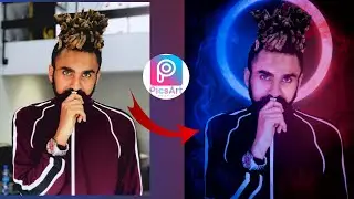 dual tone effect/pics art dual tone effect editing tutorial/pics art dark tone effect