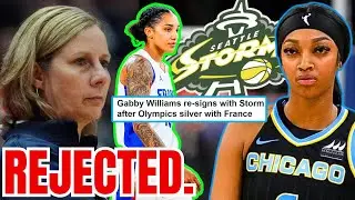 THEY REJECTED ANGEL REESE! Gabby Williams SIGNS w Storm as Cheryl Reeve SAID NO on Reese to Lynx!