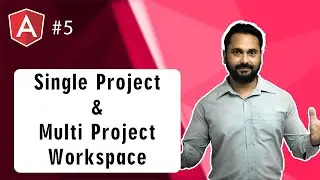 Create Single Project and Multi Project Workspace | Multi Repo and Mono Repo Project #5
