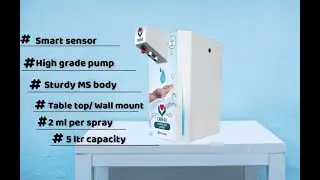 Automatic Hand Sanitizer Dispenser by Care4u