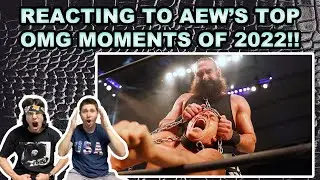 AEW TOP 100 MOMENTS FROM 2022 (CRAZY REACTION)