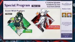 6.1 SPECIAL PROGRAM! Banners, Columbina Reveal, Archon Quest, Free Rewards & MORE - Genshin Impact