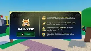 Playing As VALKYRIE In Roblox Project Smash